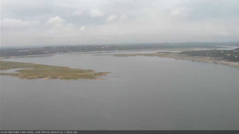 Lake Travis webcam, July 22, 2024 11:00 AM CT