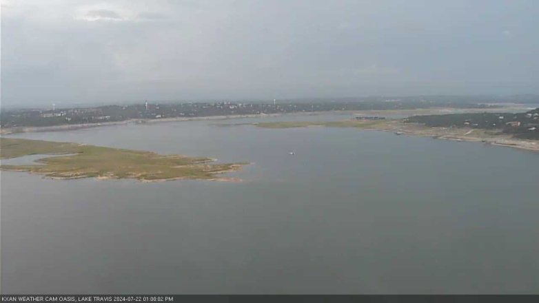 Lake Travis webcam, July 22, 2024 1:00 PM CT