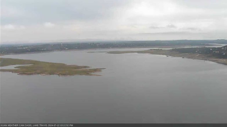 Lake Travis webcam, July 22, 2024 3:25 PM CT