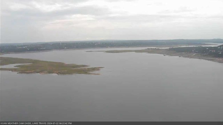 Lake Travis webcam, July 22, 2024 4:25 PM CT
