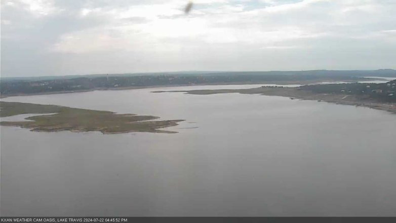 Lake Travis webcam, July 22, 2024 4:45 PM CT