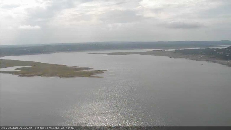 Lake Travis webcam, July 22, 2024 5:25 PM CT