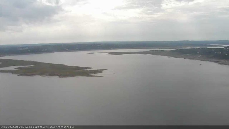 Lake Travis webcam, July 22, 2024 5:45 PM CT