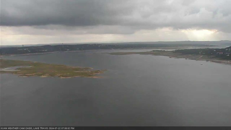 Lake Travis webcam, July 22, 2024 7:00 PM CT
