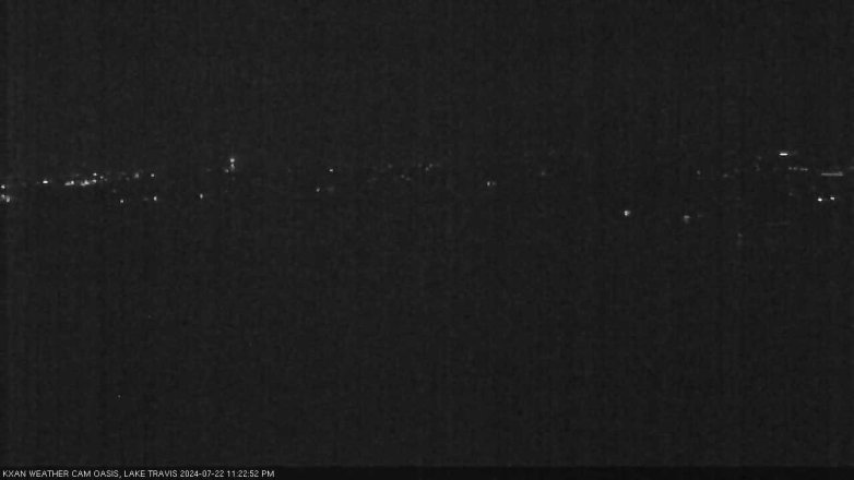 Lake Travis webcam, July 22, 2024 11:25 PM CT