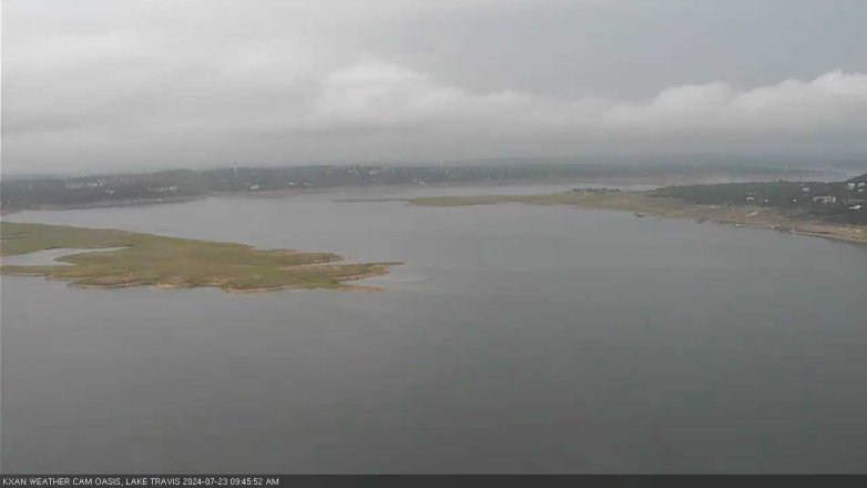 Lake Travis webcam, July 23, 2024 9:45 AM CT