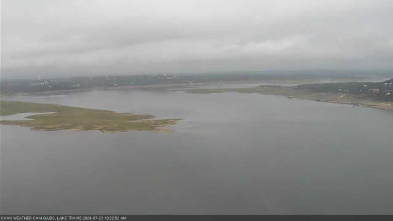 Lake Travis webcam, July 23, 2024 10:25 AM CT