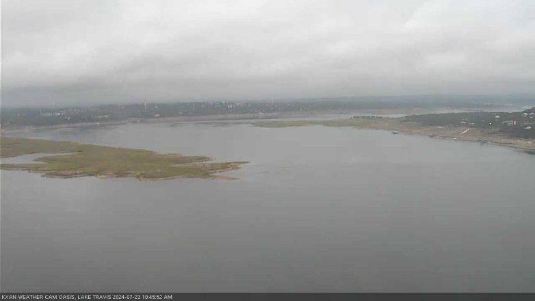 Lake Travis webcam, July 23, 2024 10:45 AM CT
