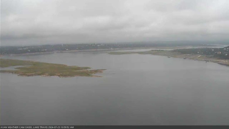 Lake Travis webcam, July 23, 2024 11:00 AM CT