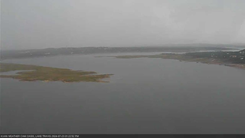 Lake Travis webcam, July 23, 2024 1:25 PM CT