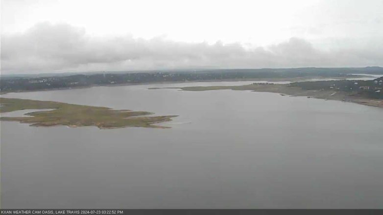 Lake Travis webcam, July 23, 2024 3:25 PM CT