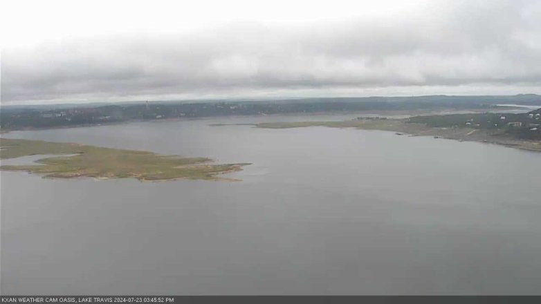 Lake Travis webcam, July 23, 2024 3:45 PM CT
