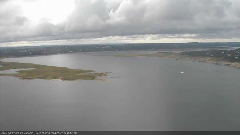 Lake Travis webcam, July 23, 2024 4:45 PM CT