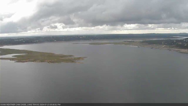 Lake Travis webcam, July 23, 2024 5:00 PM CT