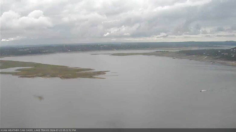 Lake Travis webcam, July 23, 2024 5:25 PM CT