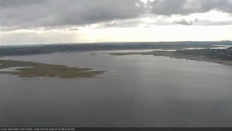 Lake Travis webcam, July 23, 2024 6:25 PM CT