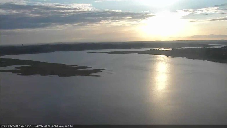 Lake Travis webcam, July 23, 2024 8:00 PM CT