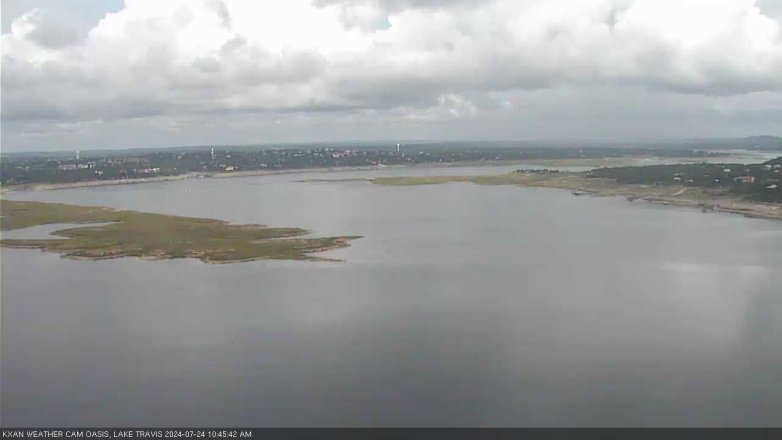 Lake Travis webcam, July 24, 2024 10:45 AM CT