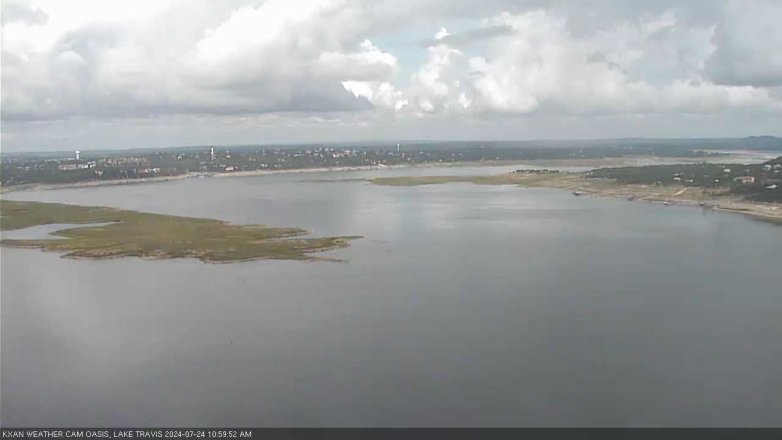 Lake Travis webcam, July 24, 2024 11:00 AM CT