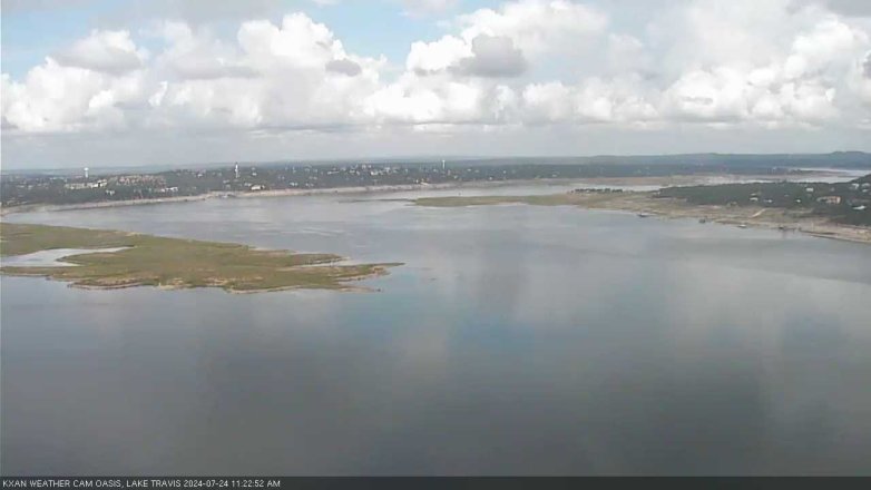 Lake Travis webcam, July 24, 2024 11:25 AM CT