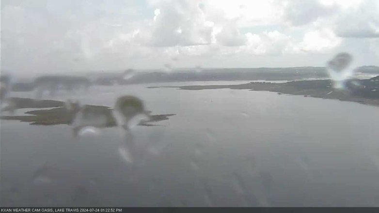 Lake Travis webcam, July 24, 2024 1:25 PM CT