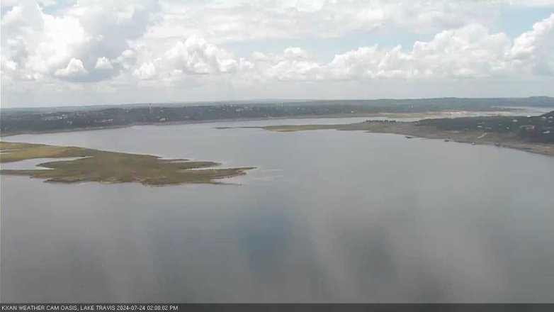 Lake Travis webcam, July 24, 2024 2:00 PM CT