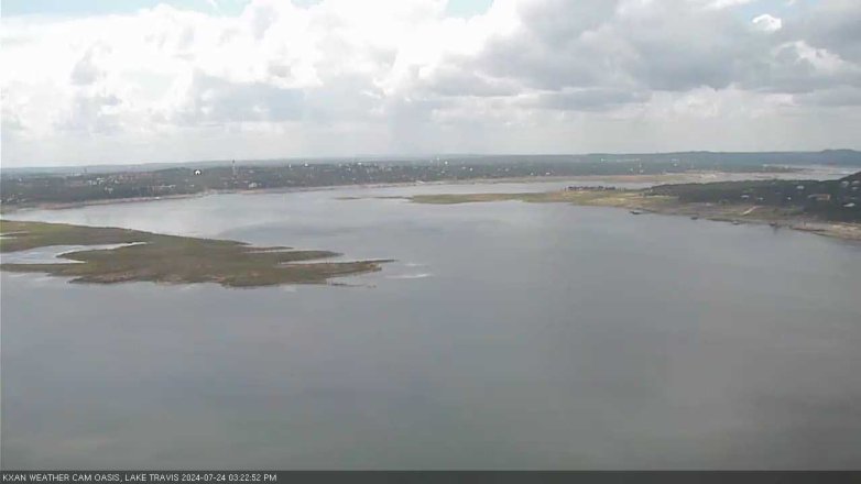 Lake Travis webcam, July 24, 2024 3:25 PM CT