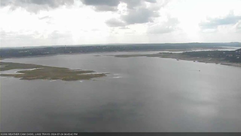 Lake Travis webcam, July 24, 2024 4:45 PM CT