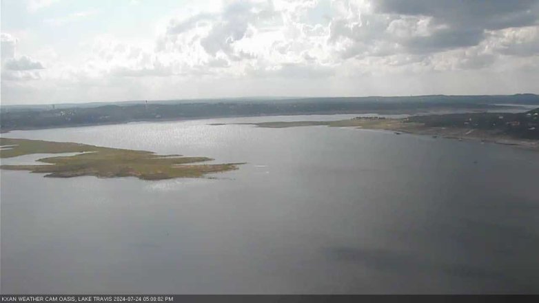 Lake Travis webcam, July 24, 2024 5:00 PM CT