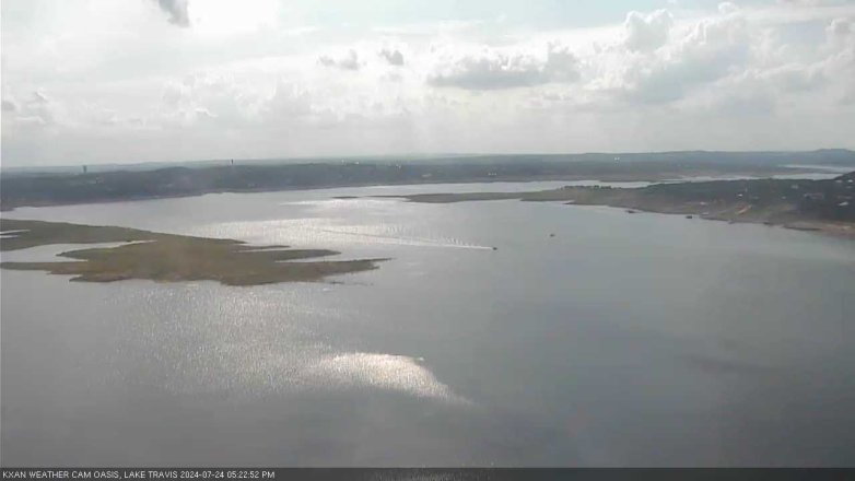 Lake Travis webcam, July 24, 2024 5:25 PM CT
