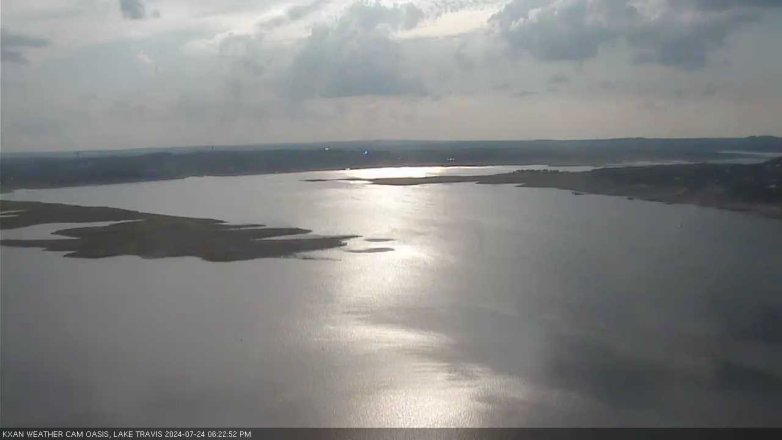 Lake Travis webcam, July 24, 2024 6:25 PM CT