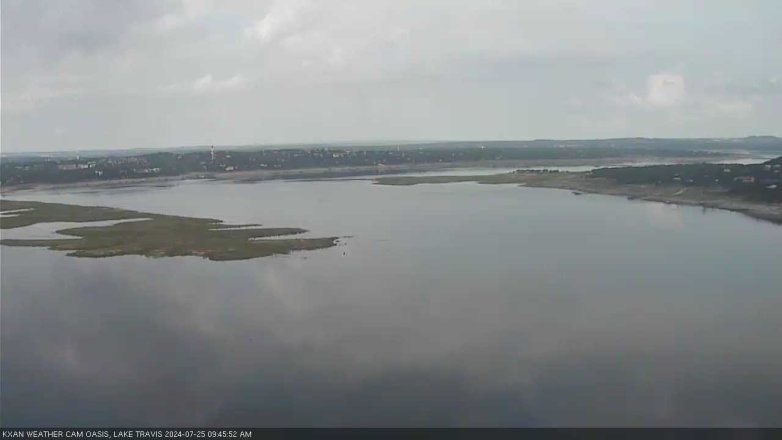 Lake Travis webcam, July 25, 2024 9:45 AM CT