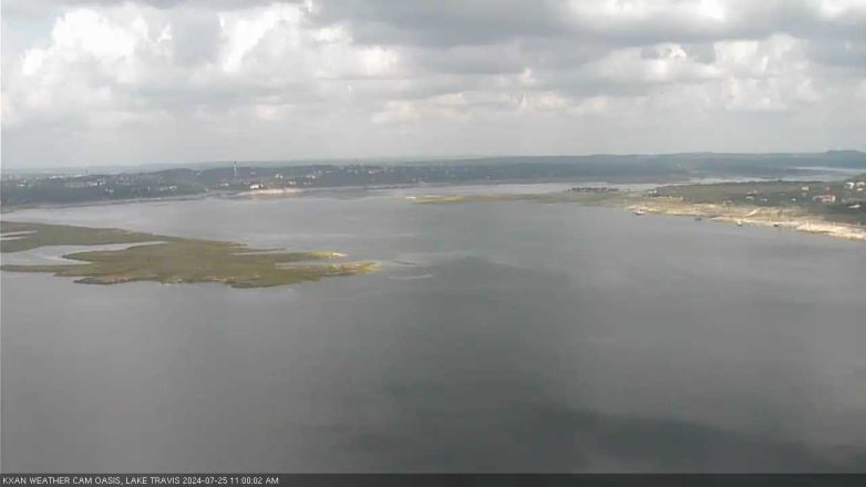 Lake Travis webcam, July 25, 2024 11:00 AM CT