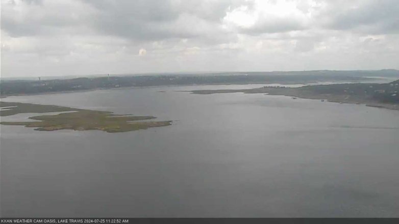 Lake Travis webcam, July 25, 2024 11:25 AM CT