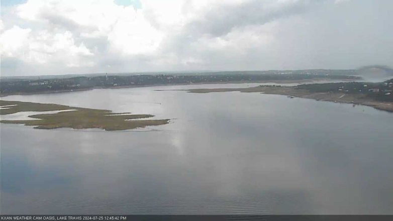Lake Travis webcam, July 25, 2024 12:45 PM CT