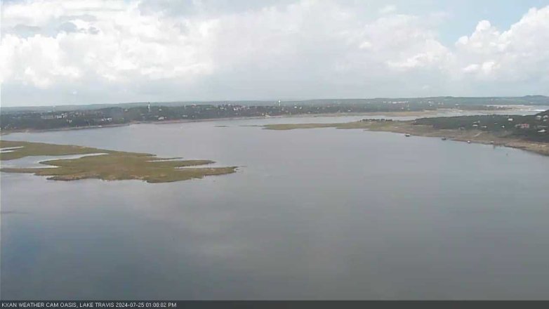 Lake Travis webcam, July 25, 2024 1:00 PM CT