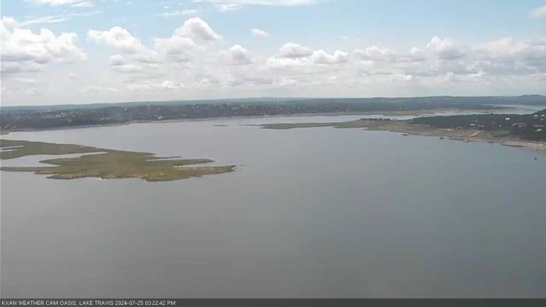 Lake Travis webcam, July 25, 2024 3:25 PM CT
