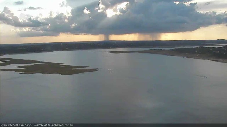 Lake Travis webcam, July 25, 2024 7:25 PM CT