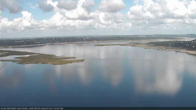 Lake Travis webcam, July 26, 2024 11:25 AM CT