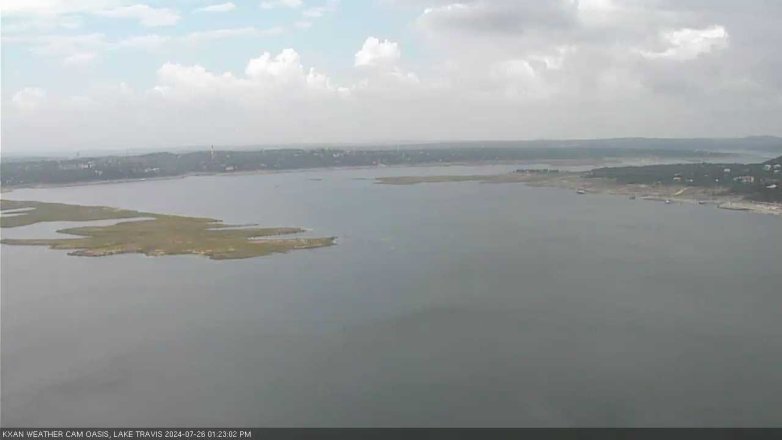 Lake Travis webcam, July 26, 2024 1:25 PM CT