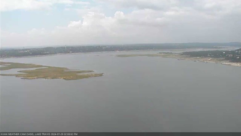 Lake Travis webcam, July 26, 2024 2:00 PM CT