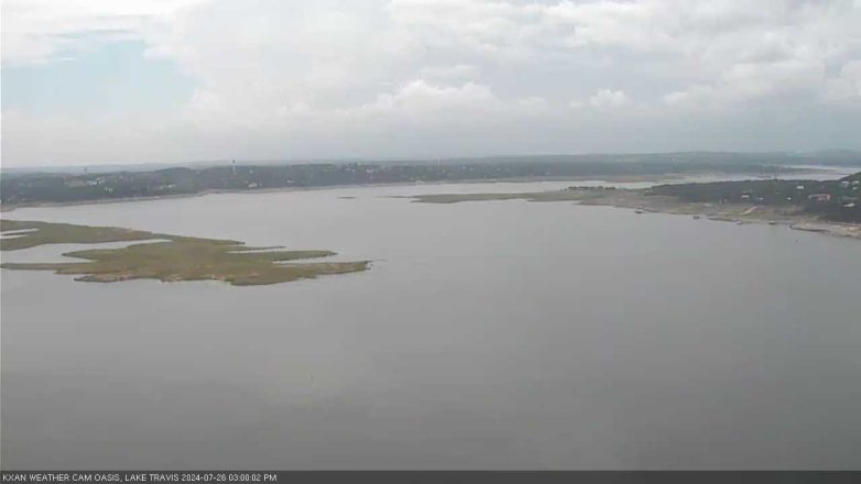 Lake Travis webcam, July 26, 2024 3:00 PM CT