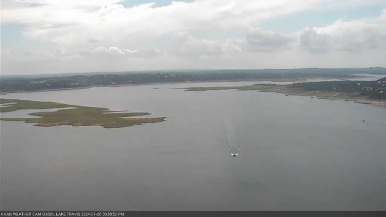 Lake Travis webcam, July 26, 2024 4:00 PM CT