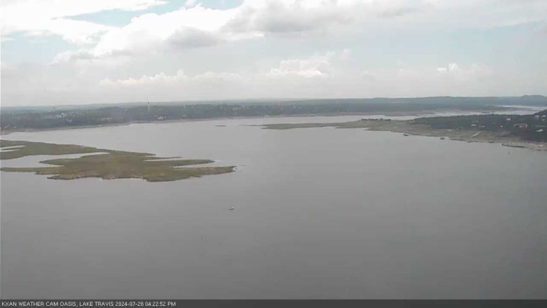 Lake Travis webcam, July 26, 2024 4:25 PM CT