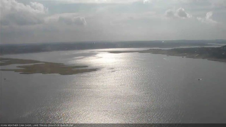 Lake Travis webcam, July 26, 2024 5:45 PM CT