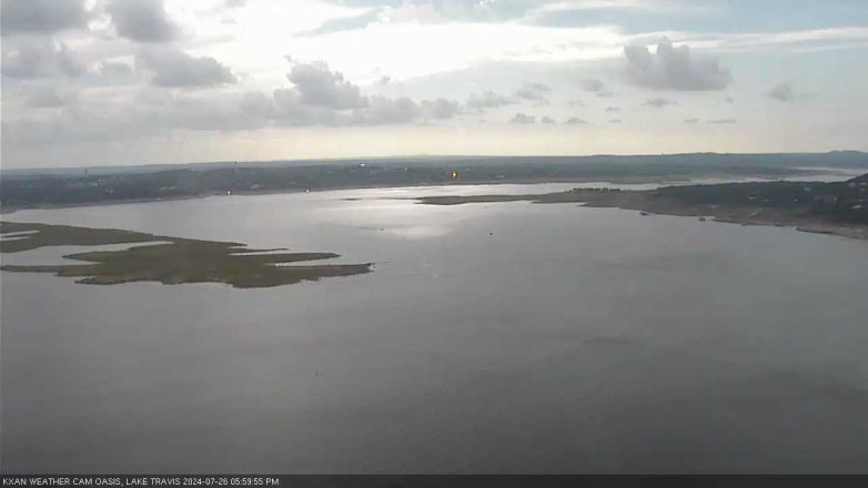 Lake Travis webcam, July 26, 2024 6:00 PM CT
