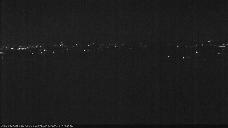 Lake Travis webcam, July 26, 2024 10:25 PM CT