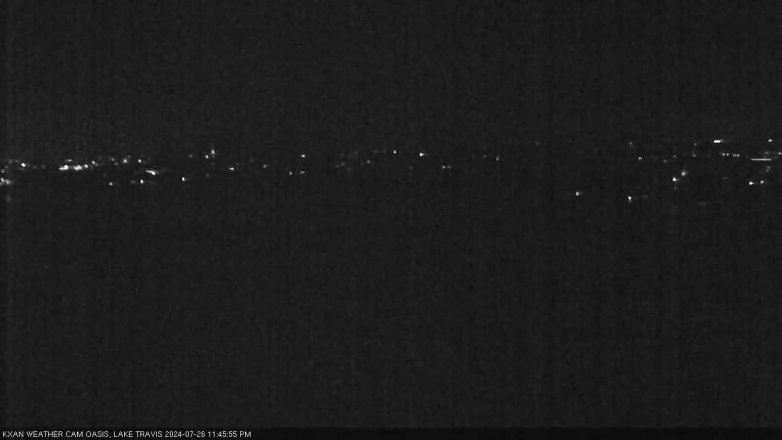 Lake Travis webcam, July 26, 2024 11:45 PM CT