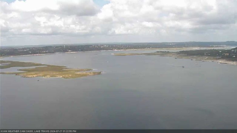 Lake Travis webcam, July 27, 2024 1:25 PM CT