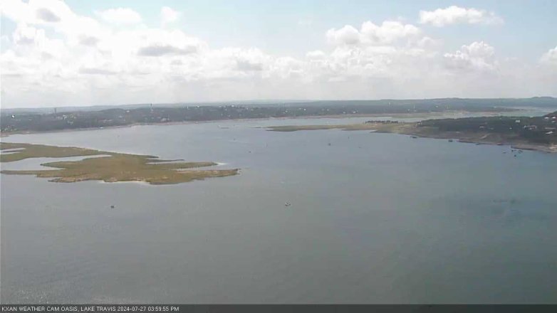 Lake Travis webcam, July 27, 2024 4:00 PM CT